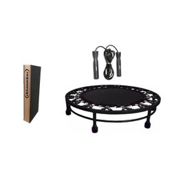 Cama Elastica Mini Jump Profissional + Corda de Pular + Step - 1