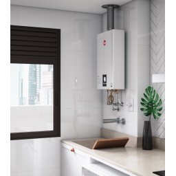 Aquecedor de Água a Gás Digital Rheem 20 Litros Gn Bivolt Branco - 5