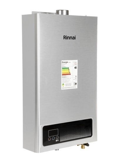 Aquecedor de Água Rinnai E15 Digital - Vazão 15 Litros - Prata - Gás Natural (GN) - 3
