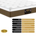 Ver imagem 2 de Cama Box + Colchão New Ortopedic Viúvo 128x188 King Star