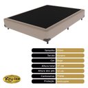 Ver imagem 3 de Cama Box + Colchão New Ortopedic Viúvo 128x188 King Star
