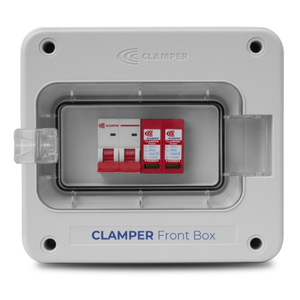 Clamper Front Box 275v 20ka 2p 20a Ip65 Cp 025475