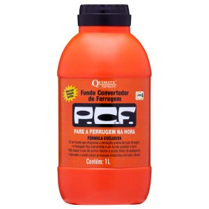 PCF - Fundo Convertedor de Ferrugem 1 Litro Quimatic DD3
