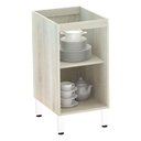 Ver imagem 2 de Balcão Sem Tampo 40cm Luci Legno Crema Com