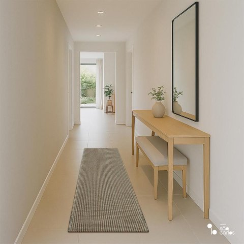 Tapete Elemento Buriti 66x180cm Tapetes São Carlos