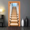 Adesivo Para Porta Escadas- 63X210Cm - 1