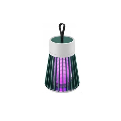 Matador de Mosquito Elétrico Usb com Luz Uv 365nm Armadilha para Insetos Verde Oem