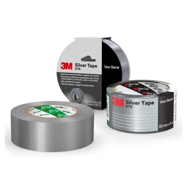 Silver Tape 3M DT8 - 50 mm x 50 m - 2