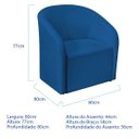 Ver imagem 5 de Kit Sofá Curvo França 220cm Ld. e Poltrona Luiza Max Conforto, Elegância e Design Moderno Linho