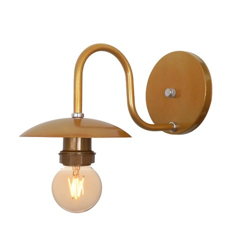 Arandela de Parede Colonial Retrô Oriental - Soquete E-27 - Abf Luminárias:dourado