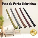 Ver imagem 4 de Peso de Porta Napa Grosso + de 01 Kilo - Preto - Impermeável Cobra Cobrinha Rolinho Pesinho Peso Ved