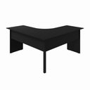 Ver imagem 7 de Mesa Angular New City Pé Painel 160 cm Preto Gebb Work