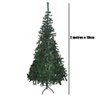 Arvore de Natal Pinheiro Natalino 2 metros e 10 cm 800 Galhos Decoraçao Festa Eventos Comemoraçao - 2