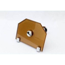 Kit Banheiro e Acessórios Em Vidro 8 Mm - Bronze Canto - 5