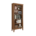 Ver imagem 1 de Estante de Madeira Maciça 4 Prateleiras - Amêndoa