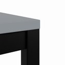 Ver imagem 7 de Mesa Cozinha e Refeitório 90cm x 90cm Pés Metal com 4 Cadeiras de Jantar Dalla Costa 100% MDF Casa