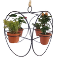 Ver imagem 1 de Suporte Aramado Decorativo para Vasos de Jardim