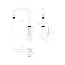 Ver imagem 5 de Misturador Monocomando Deca de Mesa Urban Inox - 2270.inx.ind