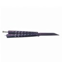 Ver imagem 4 de Canivete Butterfly Profissional Corte Aço Inox Bsl-6 Fade Roxo Verde para Tricks