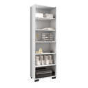 Ver imagem 3 de Estante para Livros 5 Prateleiras 188cmx60,5cm Office Móveis Leão