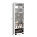 Ver imagem 7 de Estante de Livros 5 Prateleiras Office 188CMX60,5cm Branco Tx