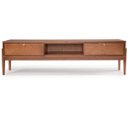 Ver imagem 5 de Rack para Tv em Madeira Maciça 2 Gavetas 1 Nicho 9512 Munique - Carvalho