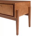 Ver imagem 4 de Rack para Tv em Madeira Maciça 2 Gavetas 1 Nicho 9512 Munique - Carvalho