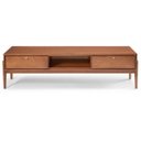 Ver imagem 6 de Rack para Tv em Madeira Maciça 2 Gavetas 1 Nicho 9512 Munique - Carvalho