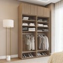 Ver imagem 1 de Closet com Maleiro 140cm Frame Acácia Yescasa