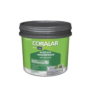 Tinta Acrilico Fosco Coralar Branca 15l - Coral