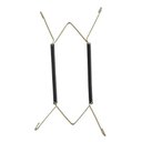 Ver imagem 1 de Suporte Gancho Mola Dourada Prato Decorativo Parede Pendurar Mesa 14 a 24 Cm