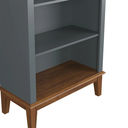 Ver imagem 4 de Estante de Madeira Maciça 4 Prateleiras - Cinza