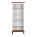 Ver imagem 3 de Estante de Madeira Maciça 4 Prateleiras - Branco