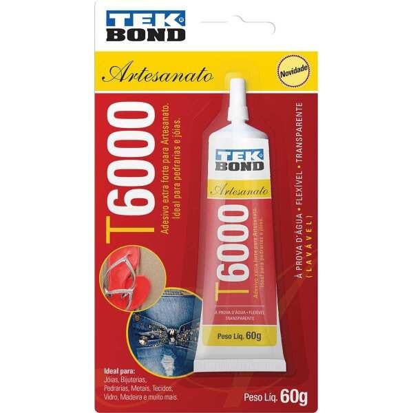 Cola Permanente T6000 60g - Tekbond - 1