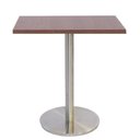 Ver imagem 1 de Mesa de Jantar Quadrada 70 cm Tampo Evora em MDP Base Beta Bistrô