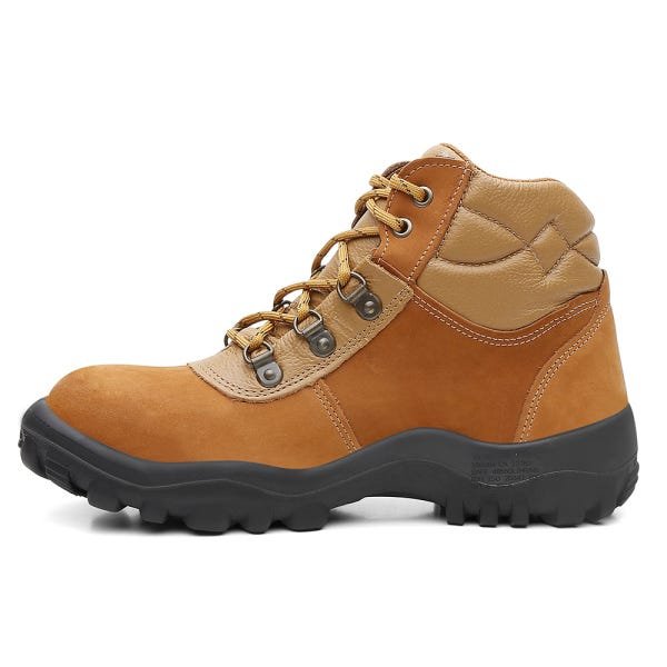 Bota Masculina Safetline Miura Marrom Tamanho 44 - 2