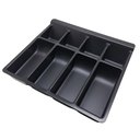 Ver imagem 3 de Porta Notas,cédulas e Moedas Niqueleira Preto Acabamento Moveis para Mercado Loja