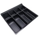 Ver imagem 1 de Porta Notas,cédulas e Moedas Niqueleira Preto Acabamento Moveis para Mercado Loja