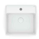 Ver imagem 1 de Cuba Branco Apoio Quadrada C/mesa Optica 42,0x42,0 - Roca Louça Roca Louças