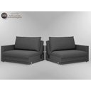 Ver imagem 7 de Sofá Tango 2,60m sem Caixa, Retrátil e Reclinável Linho Soft Grafite - Netsofas