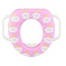 Assento Redutor Infantil Acolchoado e com Alça para Vaso Sanitário - Rosa - 1