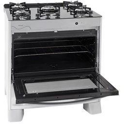 Fogão Suggar Neo Glass 5 Queimadores Mesa Vidro Prata Inox Fgvng510prix Bivolt - 3