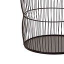 Ver imagem 4 de Lanterna Decorativa em Metal Preto 23x22 cm - D’Rossi Lanterna Metal