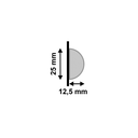 Ver imagem 4 de Meia Curva 598 Branca Poliest 2,5cm Santa Luiza (cx 06br)