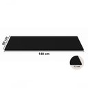 Ver imagem 3 de Kit Balcão Gabinete 138cm Carina Branco com Tampo 140cm Preto