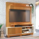 Ver imagem 1 de Rack Painel de Tv Frisado com Pés Ares 160cm Eras 854 Madetec