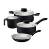 Jogo de Panelas Tramontina Linz 4 Peças em Aluminio Antiaderente Starflon Max Preto - 1