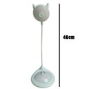 Ver mais imagens de Luminária de Gato Abajur Flexivel Touch LED Estudo Trabalho Quarto Mesa Sala Casa