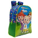 Ver imagem 2 de Mochila Infantil Escolar de Costas Cocomelon X1 16 Azul Xeryus