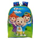 Ver imagem 1 de Mochila Infantil Escolar de Costas Cocomelon X1 16 Azul Xeryus